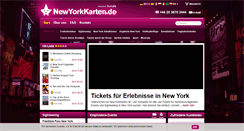 Desktop Screenshot of newyorkkarten.de