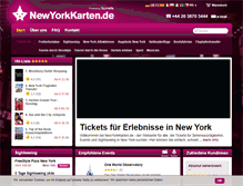 Tablet Screenshot of newyorkkarten.de